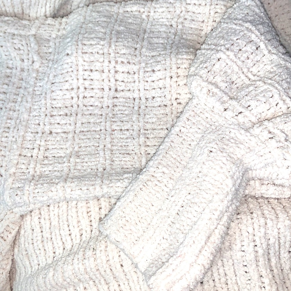 🆕Free People Cowl-Neck Knit Sweater in Vanilla Bean - Picture 7 of 8